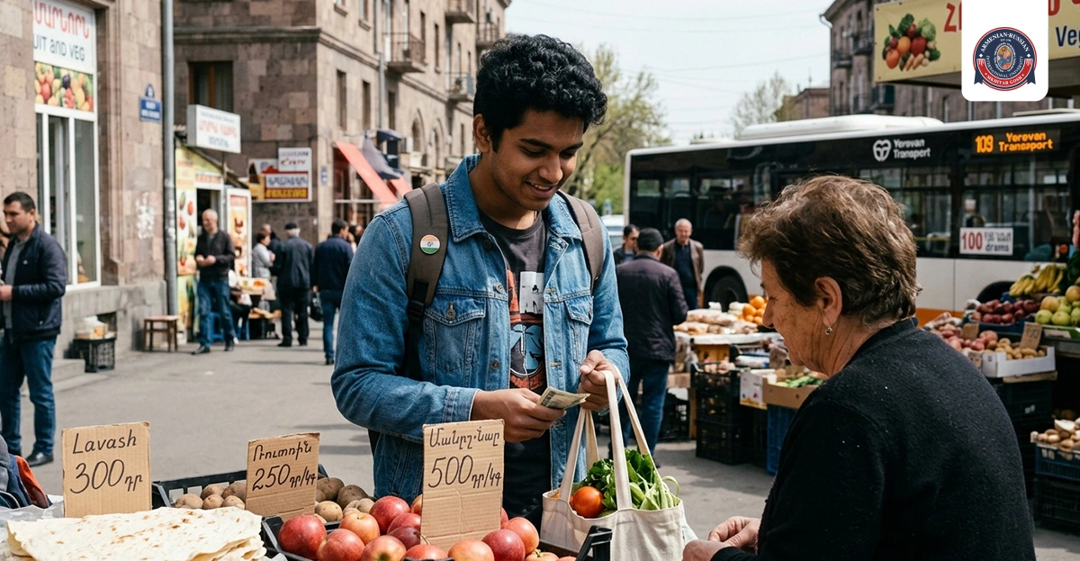 Living Cost in Armenia for Indian Students