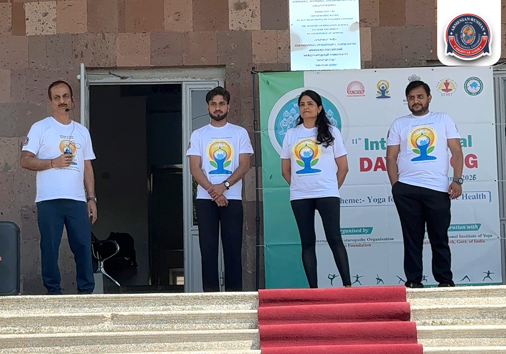Armenian-Russian International University Celebrates International Day of Yoga 2026