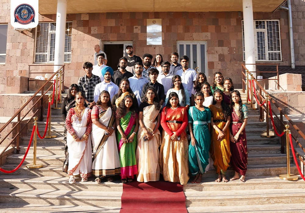 Embassy of India Celebrates Hindi Diwas 2026 at Mkhitar Gosh Armenian-Russian International University