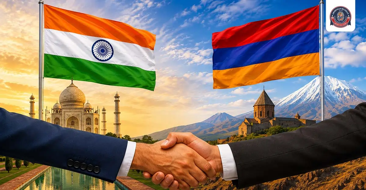 India and Armenia Reaffirm Strong Bilateral Ties